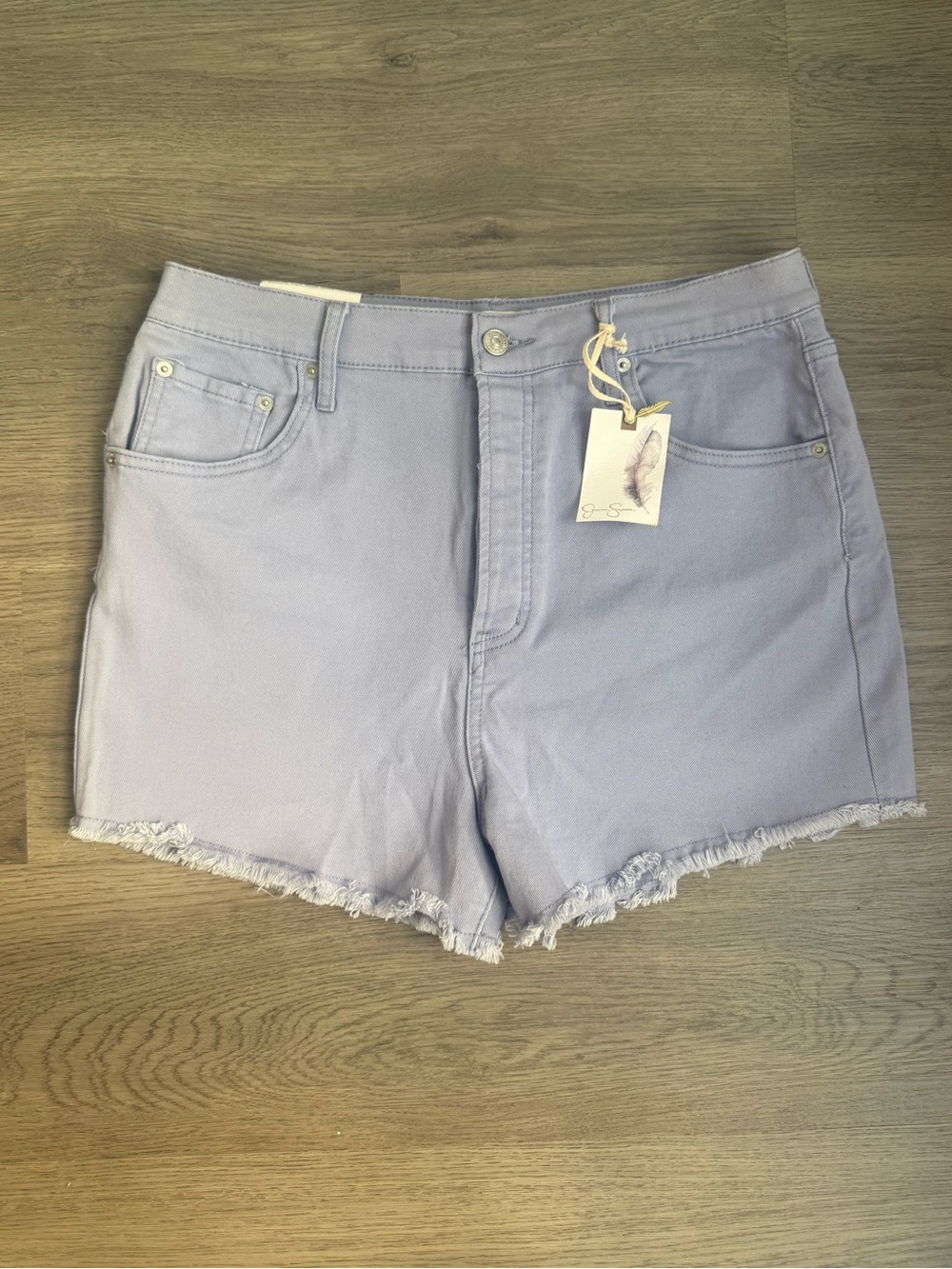 *NWT* Jessica Simpson Women’s High Waisted Shorts Lavender Size 31